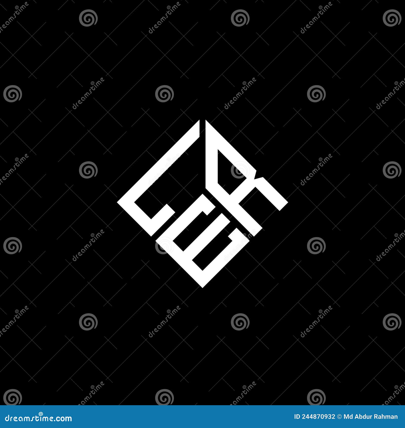 ler letter logo  on black background. ler creative initials letter logo concept. ler letter 