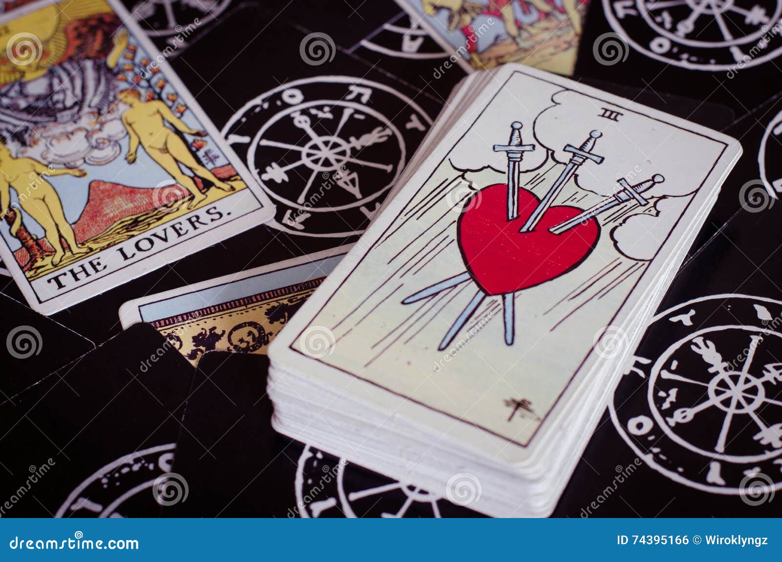 Les Cartes De Tarot La Mauvaise Carte De Signification