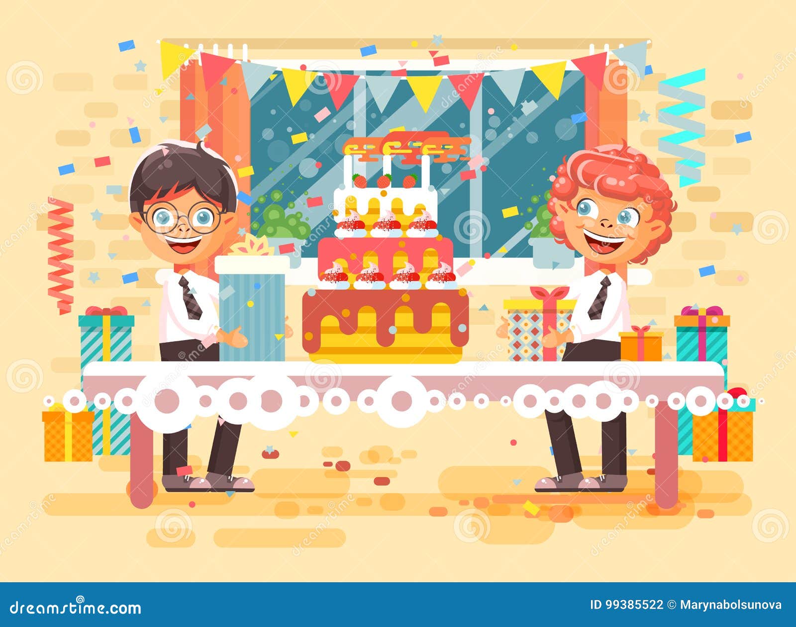 Les Enfants De Personnage De Dessin Anime D Illustration De Vecteur Deux Amis Que Les Garcons Celebrent Le Joyeux Anniversaire F Illustration De Vecteur Illustration Du Anime Garcons Les Enfants De Personnage De Dessin Anime D Illustration De Vecteur Deux Amis Que Les Garcons Celebrent Le Joyeux Anniversaire F Illustration De Vecteur Illustration Du Anime Garcons