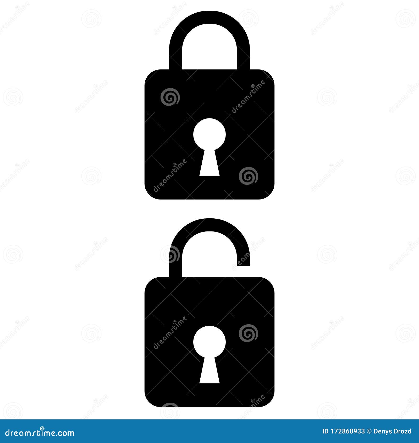 Illustration vectorielle de l'icône de couleur de cadenas à clé 19541348  Art vectoriel chez Vecteezy