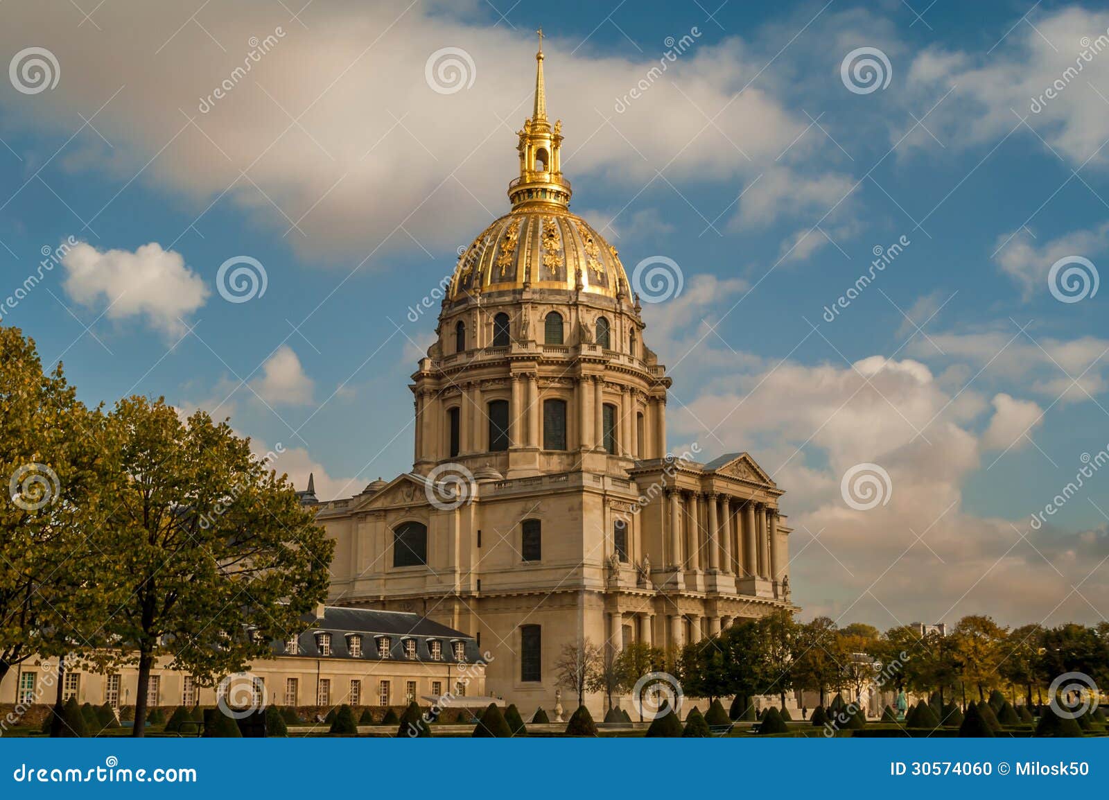 Ansicht beim Les Inavlides in Paris