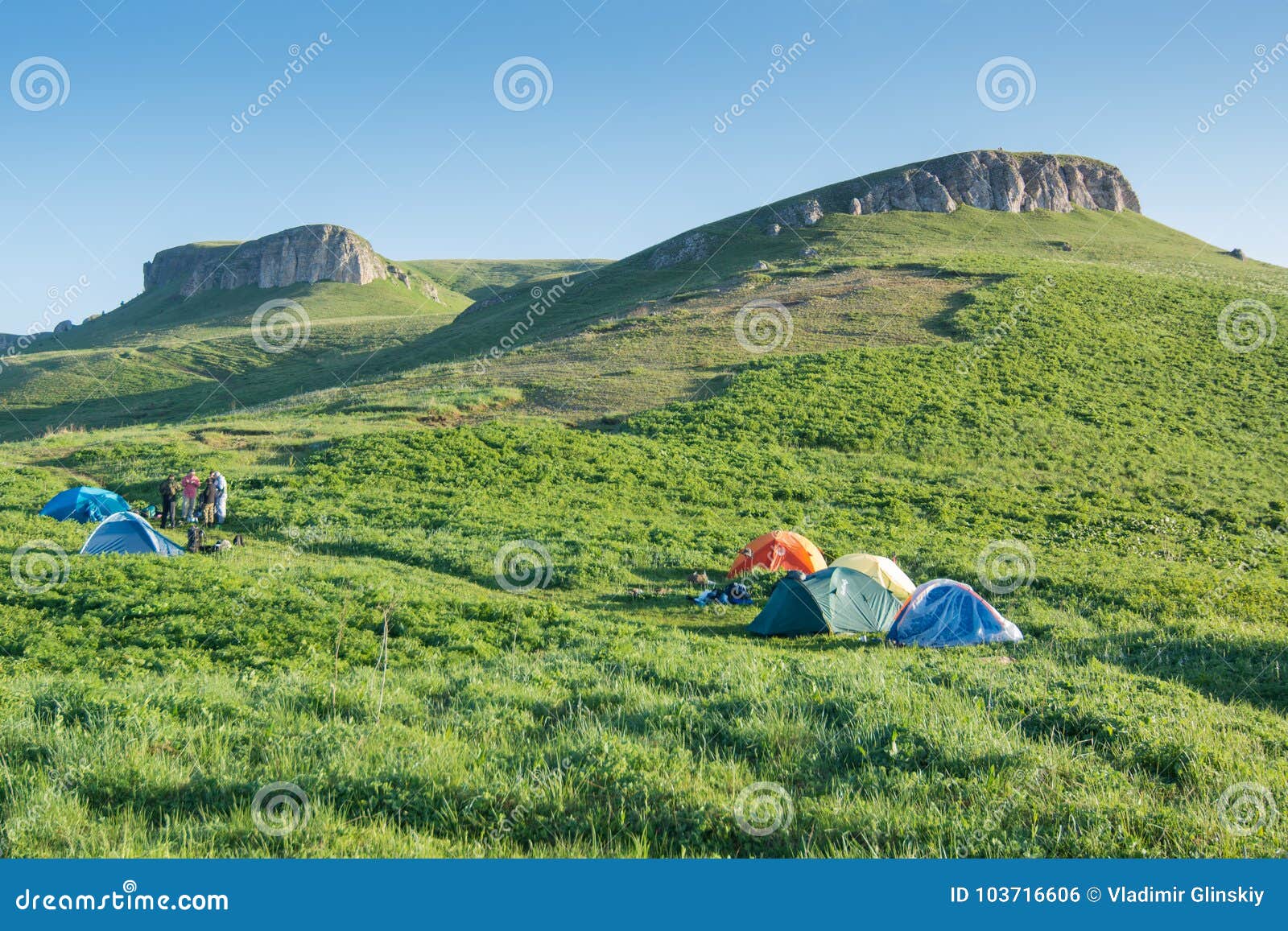 Les Montagnes De Caucase Sont Un Système De Montagne En Asie