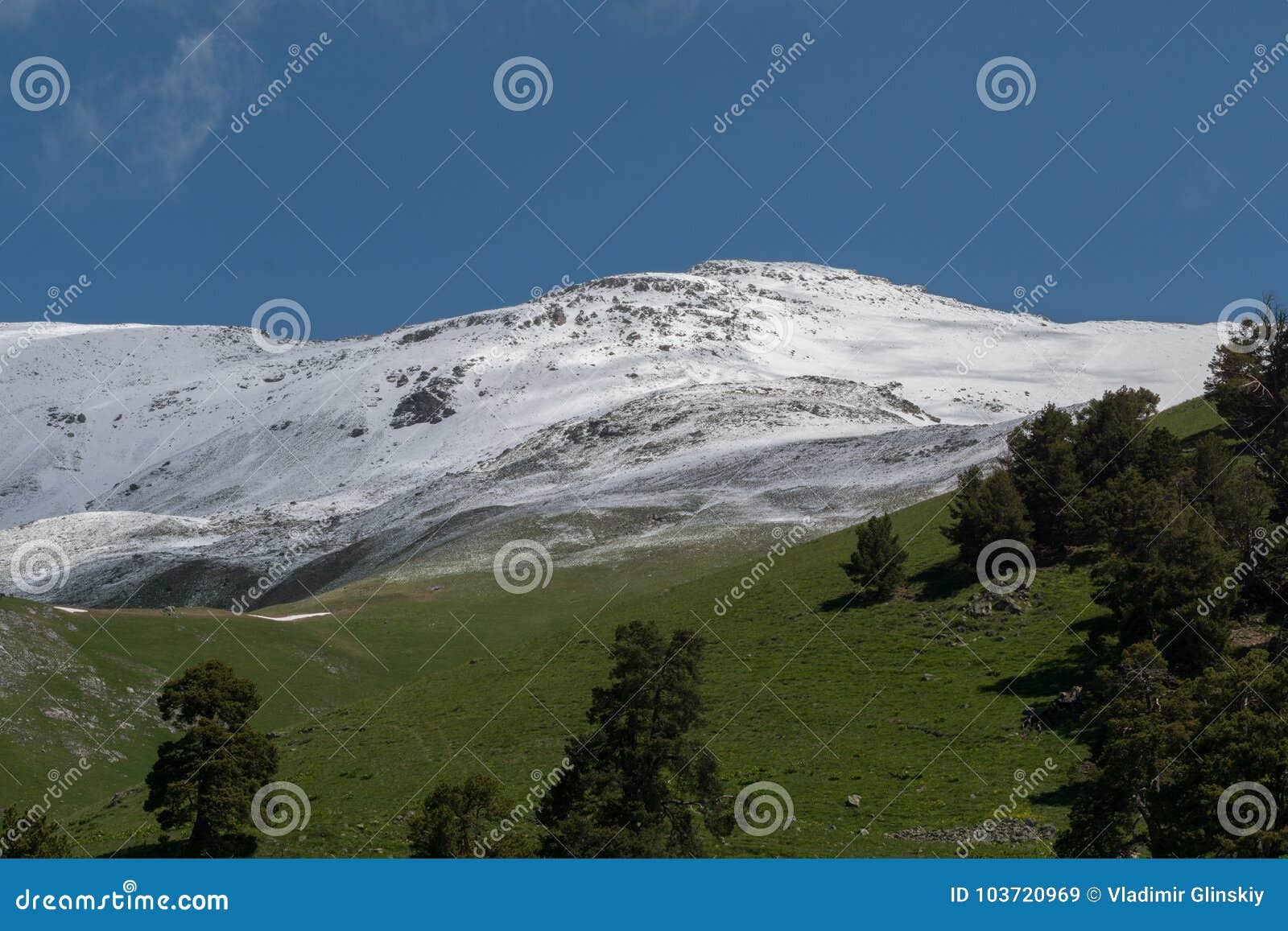 Les Montagnes De Caucase Sont Un Système De Montagne En Asie
