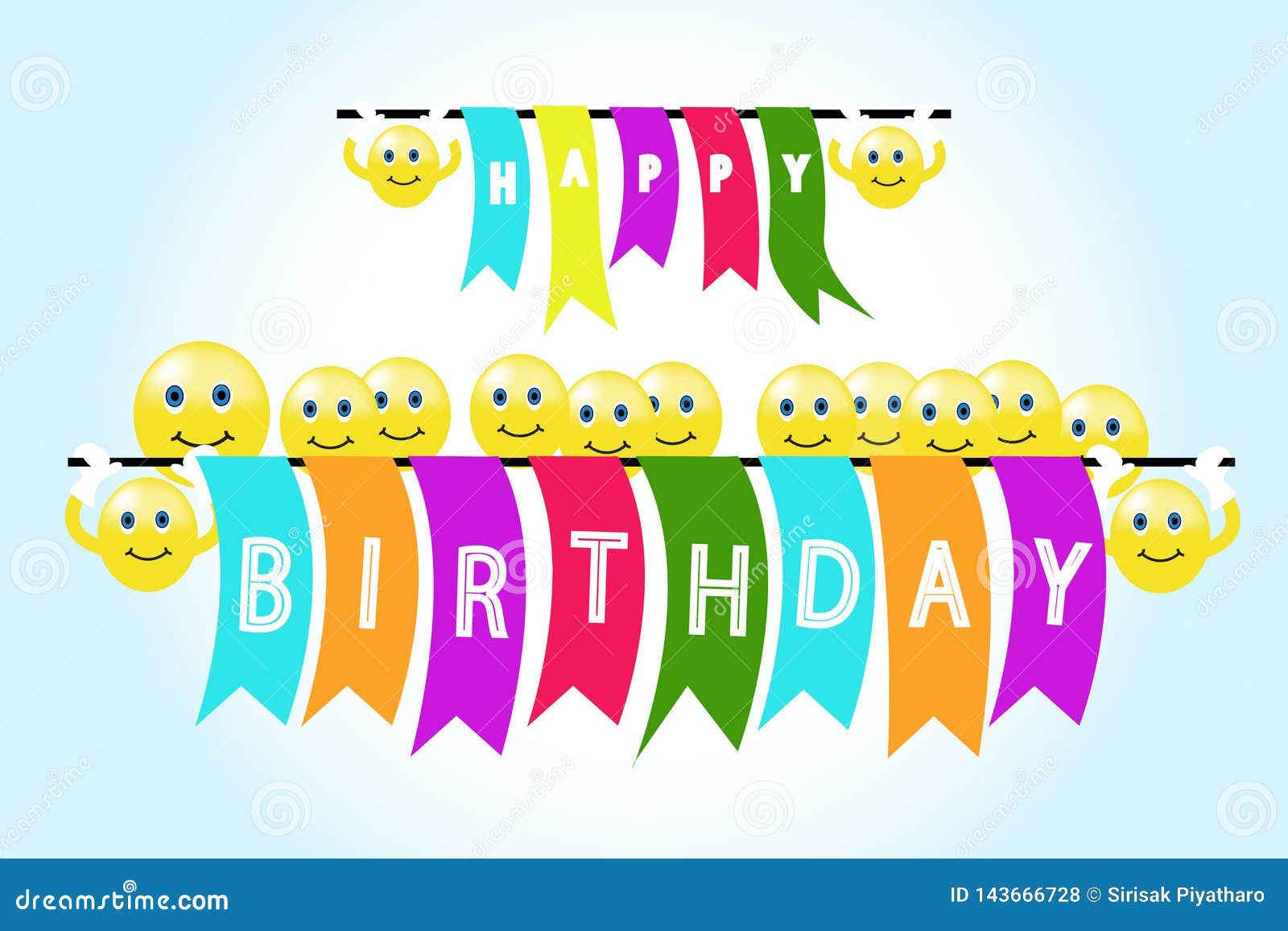 Les Smiley Dirigent Le Fond Avec Le Joyeux Anniversaire Illustration De Vecteur Illustration Du Joyeux Fond Les Smiley Dirigent Le Fond Avec Le Joyeux Anniversaire Illustration De Vecteur Illustration Du Joyeux Fond