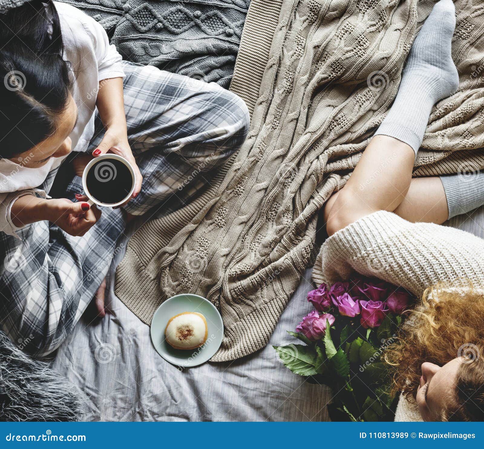 Lesbian Couple Spending Time Together Stock Image Image Of Holiday