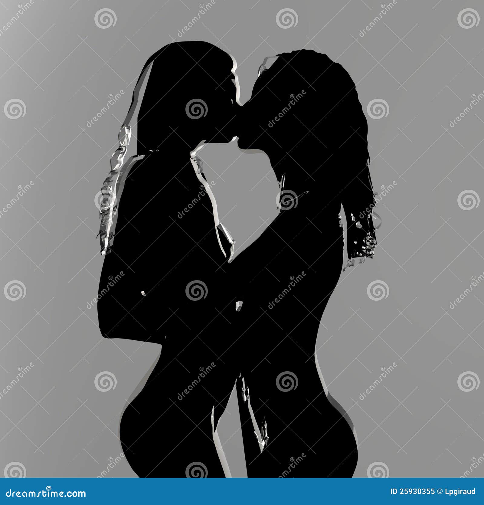 Black Lesbians Kissing