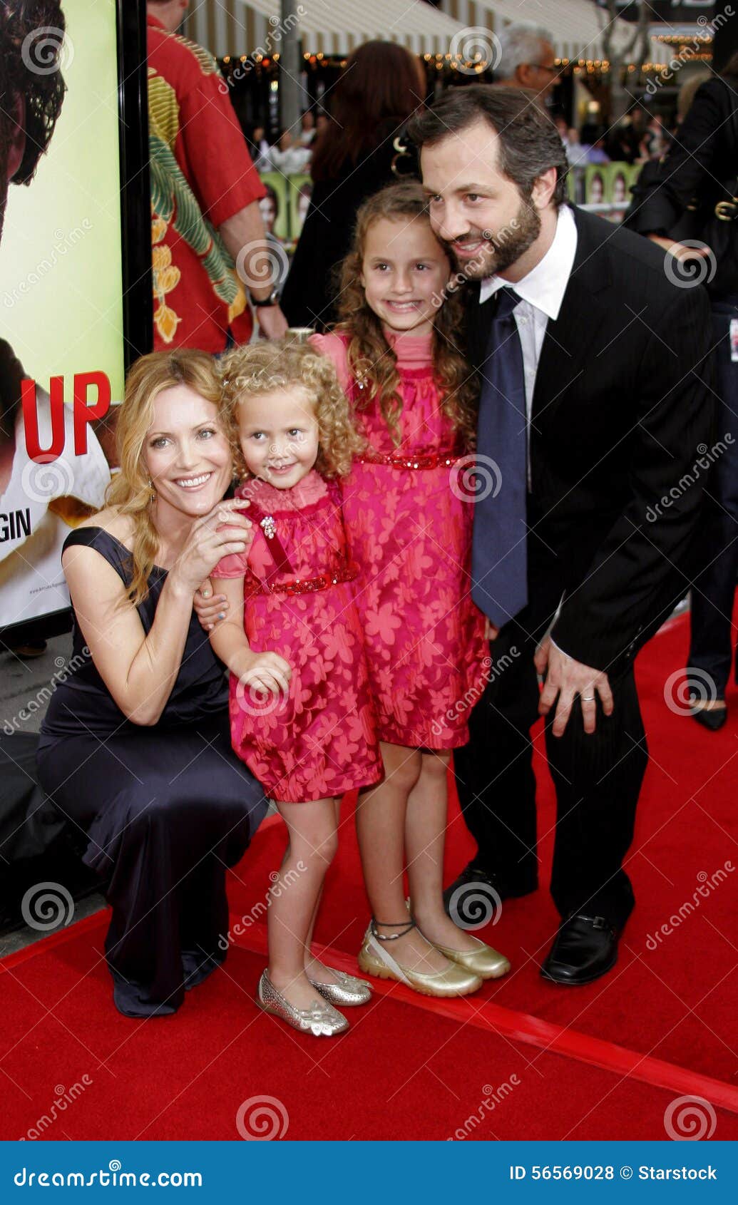 Judd Apatow, Leslie Mann's Family Album With Daughters Maude, Iris