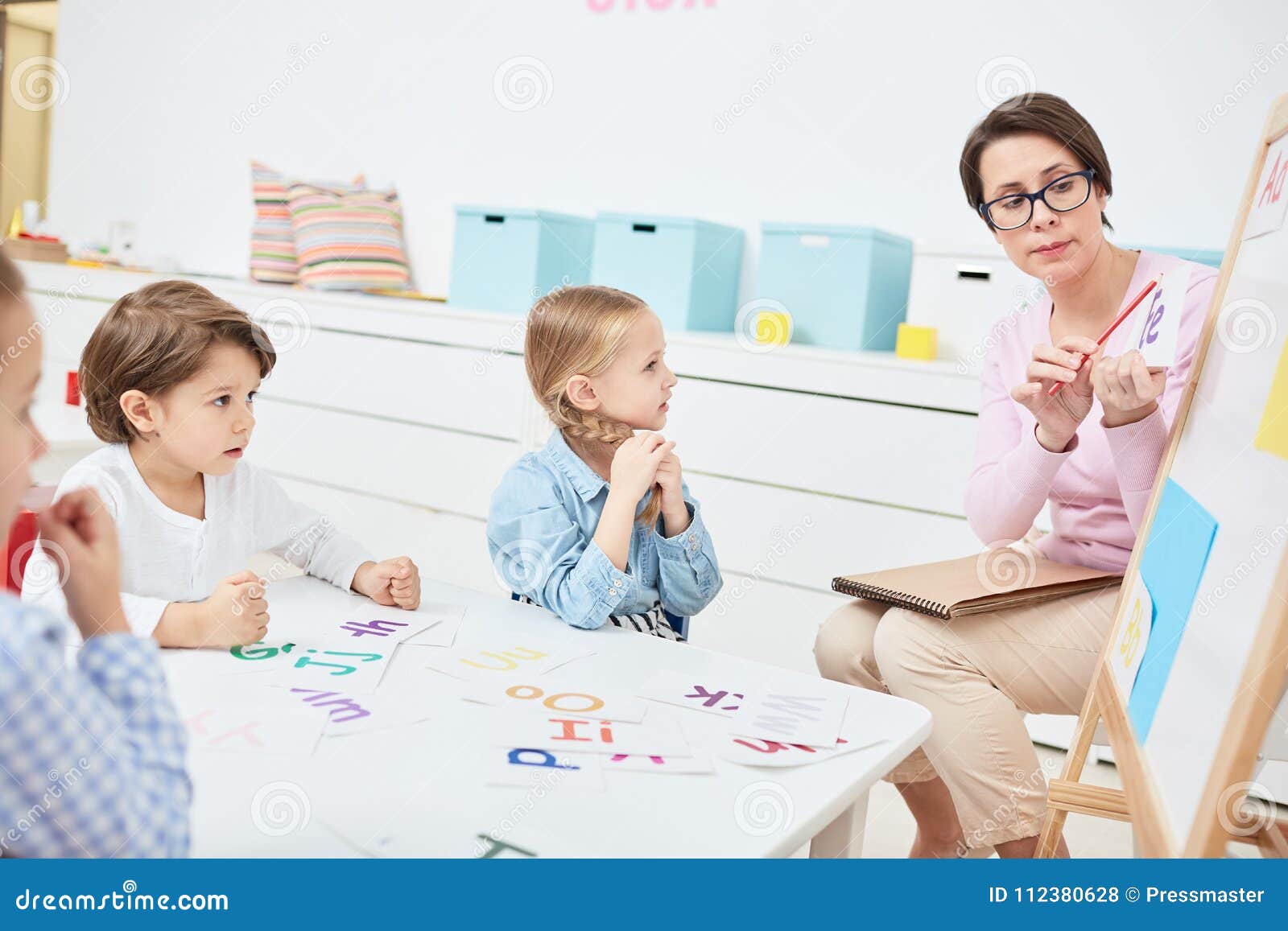 Lesson of phonetics stock photo. Image of elementary - 112380628
