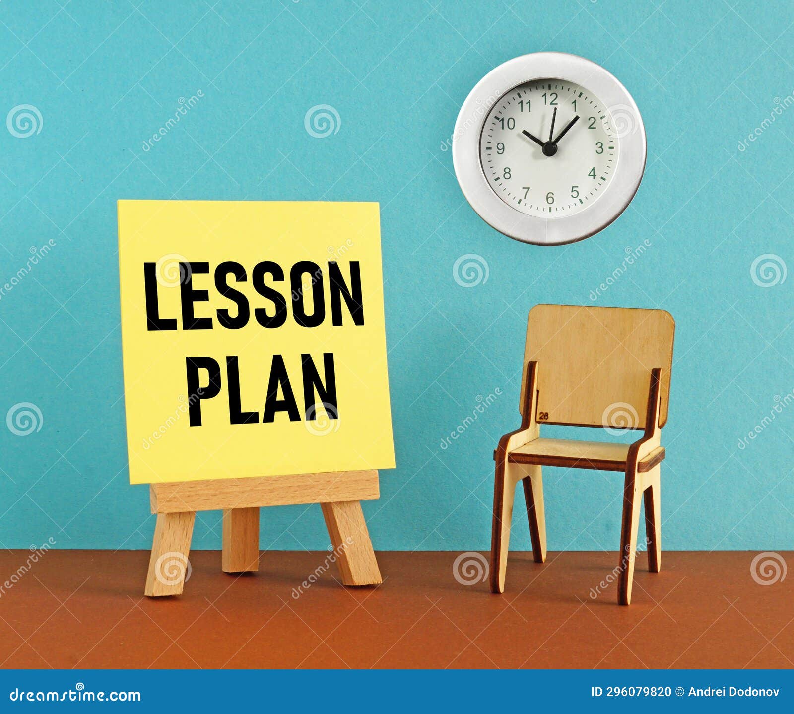 Lesson Plan is Shown Using the Text. Lesson Planning. Concept of