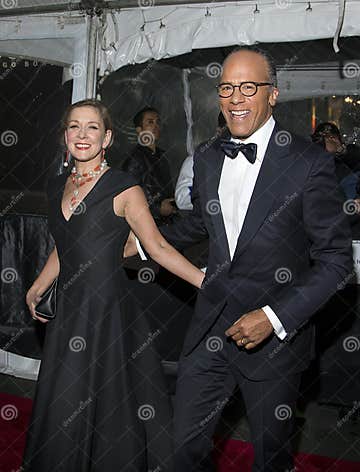 Lester Holt and Carol Hagen Editorial Photography - Image of host