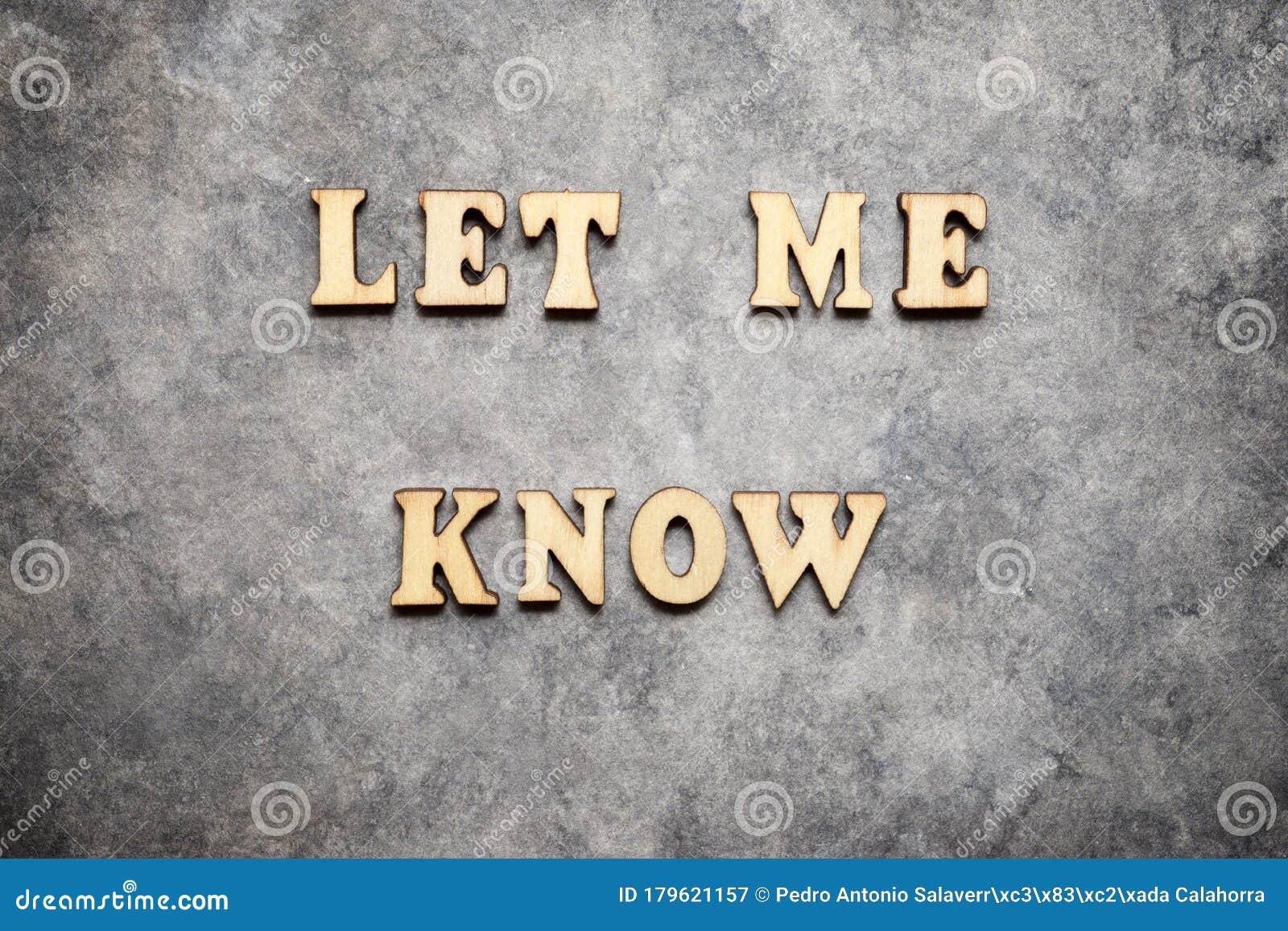 i let you know text