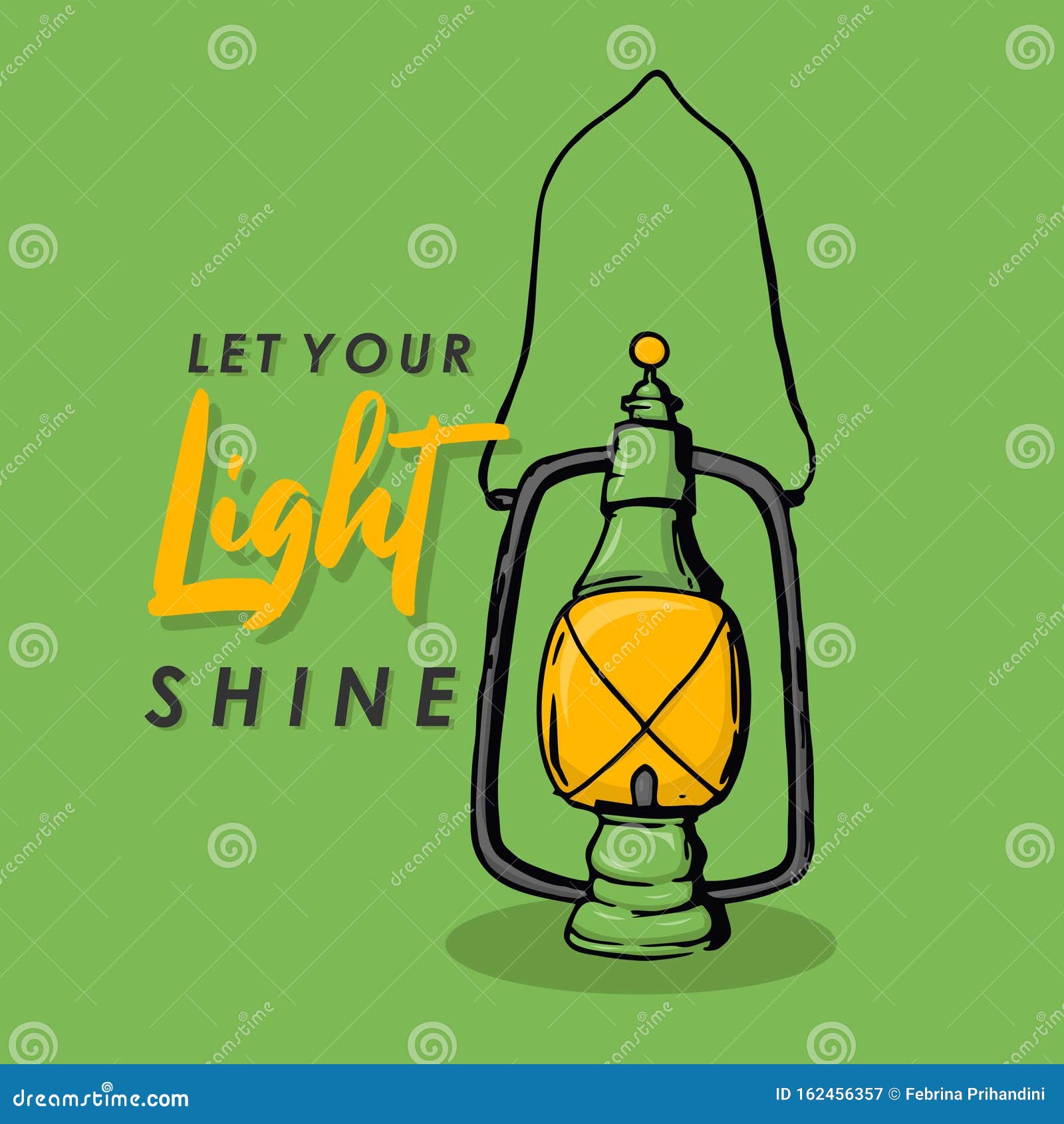 Download Let your light shine stock vector. Illustration of font ...