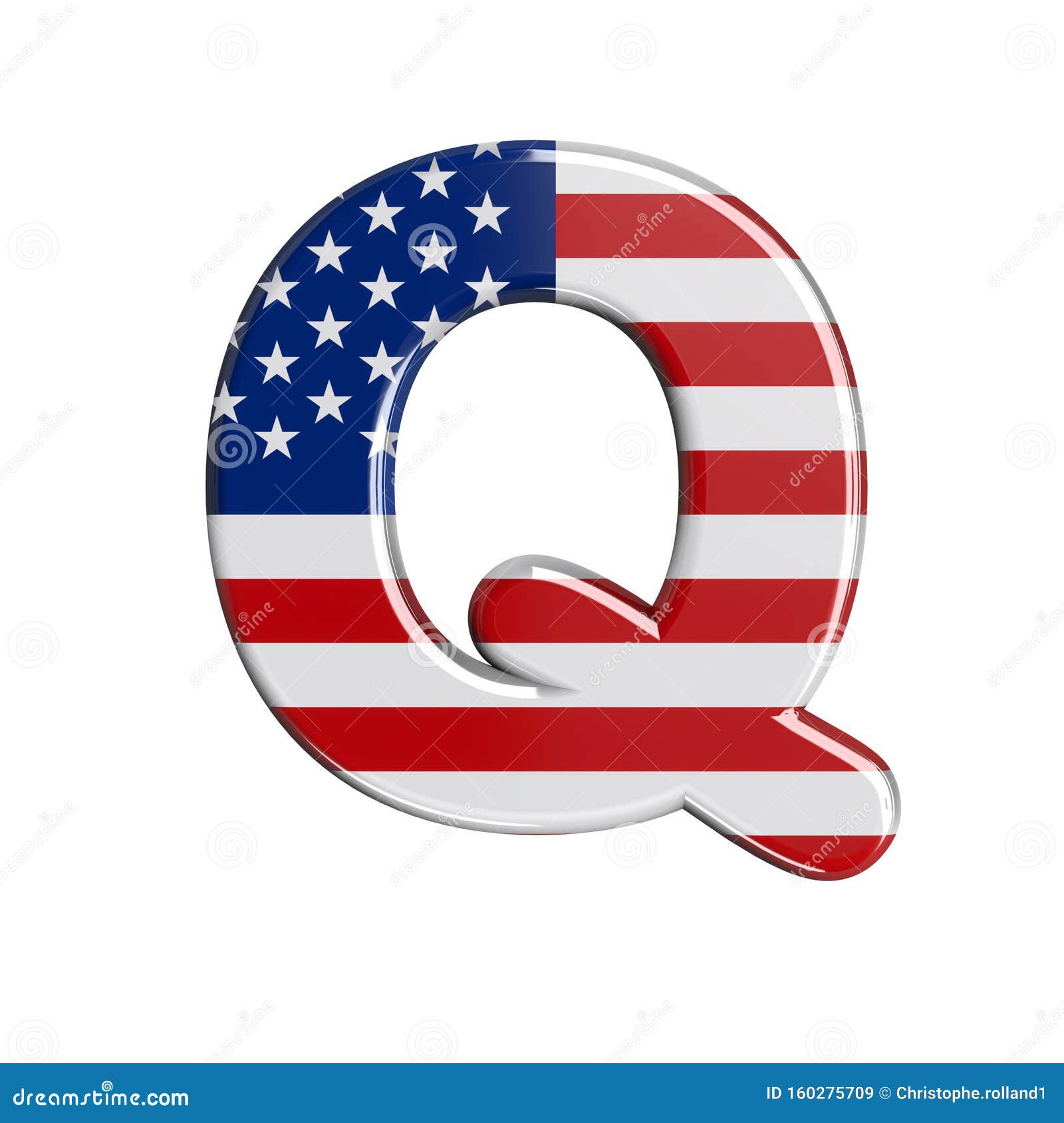 Letra Estadounidense Q Fuente De La Bandera 3d Americana En Mayaºscula Concepto De Estilo De Vida Polatica O Economaa Estad Stock De Ilustracion Ilustracion De Capital Triunfo