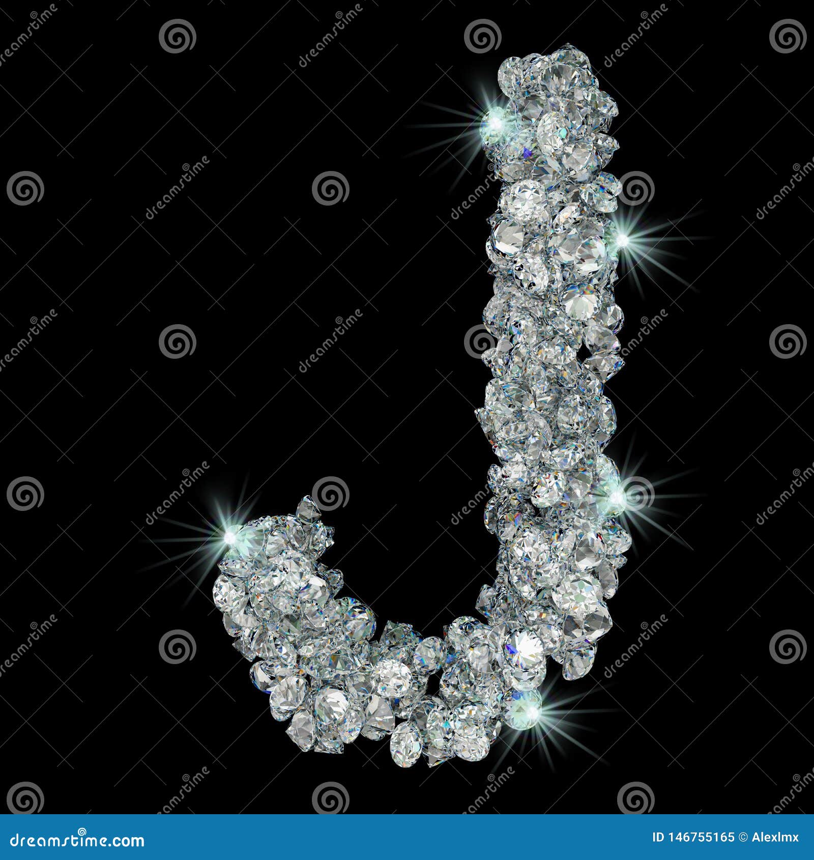 Letra J De Diamantes Representaci?n 3d Stock de ilustración - Ilustración de cristal, negro: 146755165 Letra J De Diamantes Representaci?n 3d Stock de ilustración - Ilustración de cristal, negro: 146755165