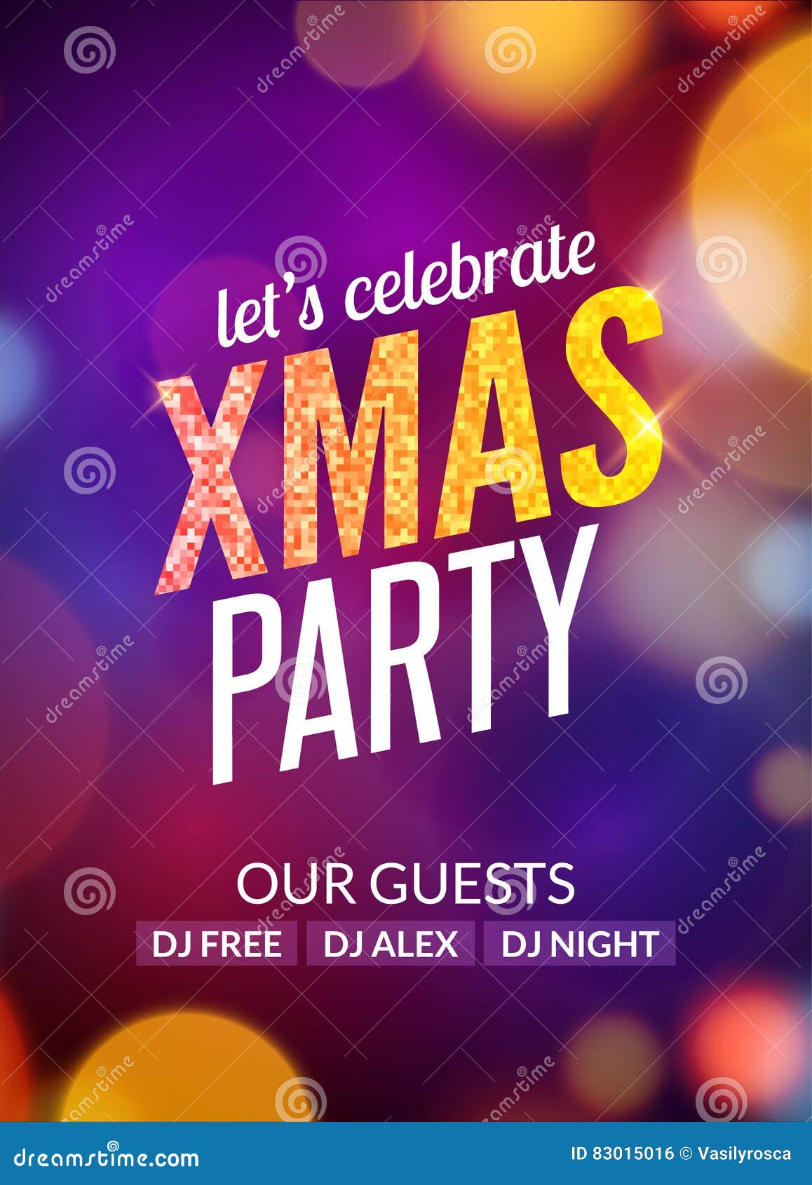 Free xmas party psd flyer template download free flyer for photoshop.