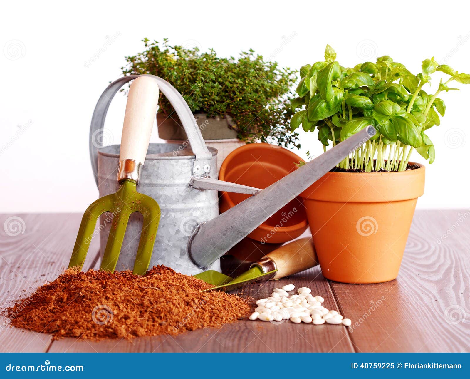 Lets Start Gardening Stock Image Image Of Country Background