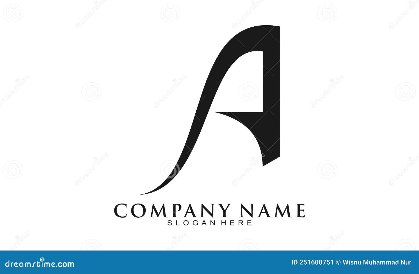 Letter a Alphabet Vector Logo Stock Vector - Illustration of abstract ...