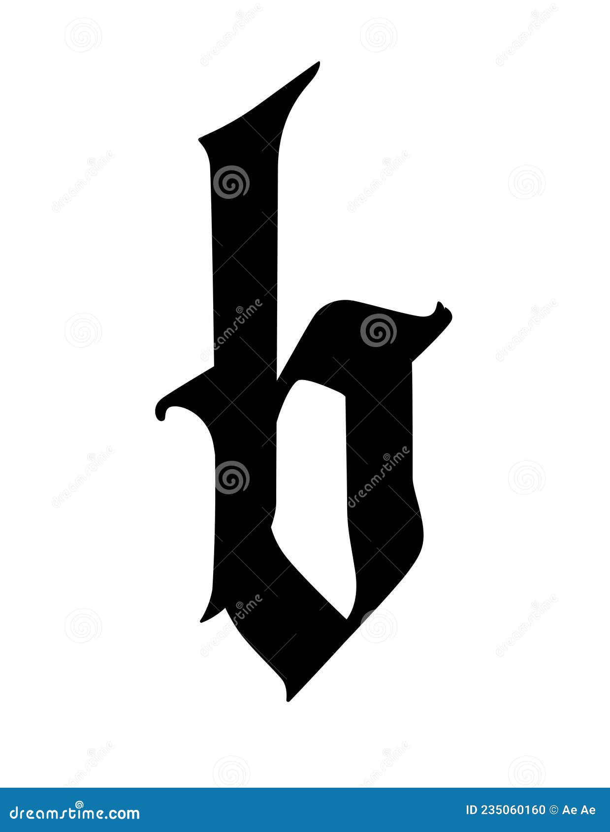 Letter B in the Gothic Style. Vector. Alphabet. the Symbol is Isolated on a White Background. Calligraphy and Lettering Stock Vector - Illustration of antique, english: 235060160 Letter B in the Gothic Style. Vector. Alphabet. the Symbol is Isolated on a White Background. Calligraphy and Lettering Stock Vector - Illustration of antique, english: 235060160