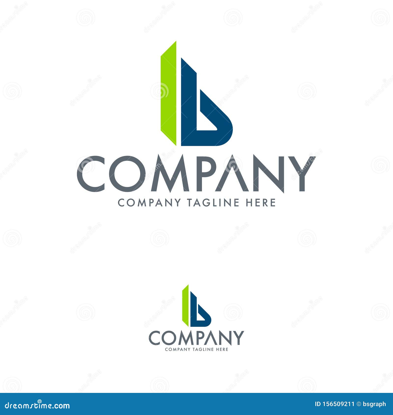 Letter B Logo Creative Construction Logo Vector Stock