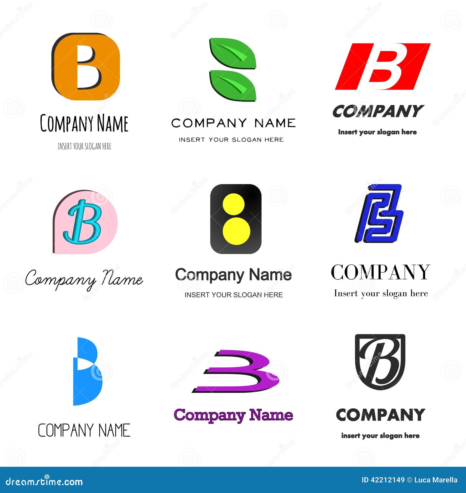 design images b letter alphabet symbol Image: Logo Illustration Letter 42212149   B Stock