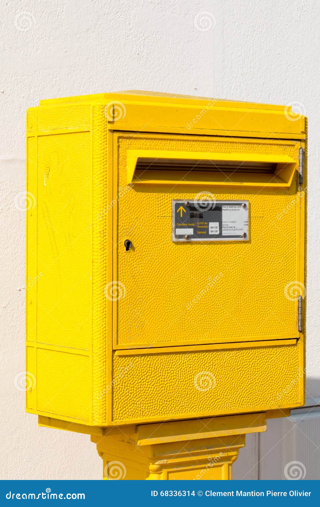 Letter Box in the street stock photo. Image of putting 68336314