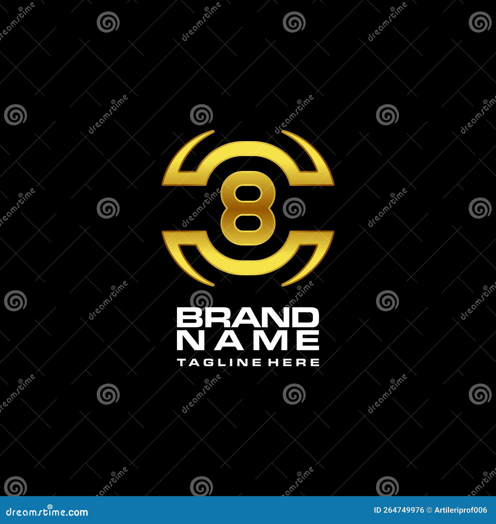 letter c8 number 8c logos stock s, s & clipart