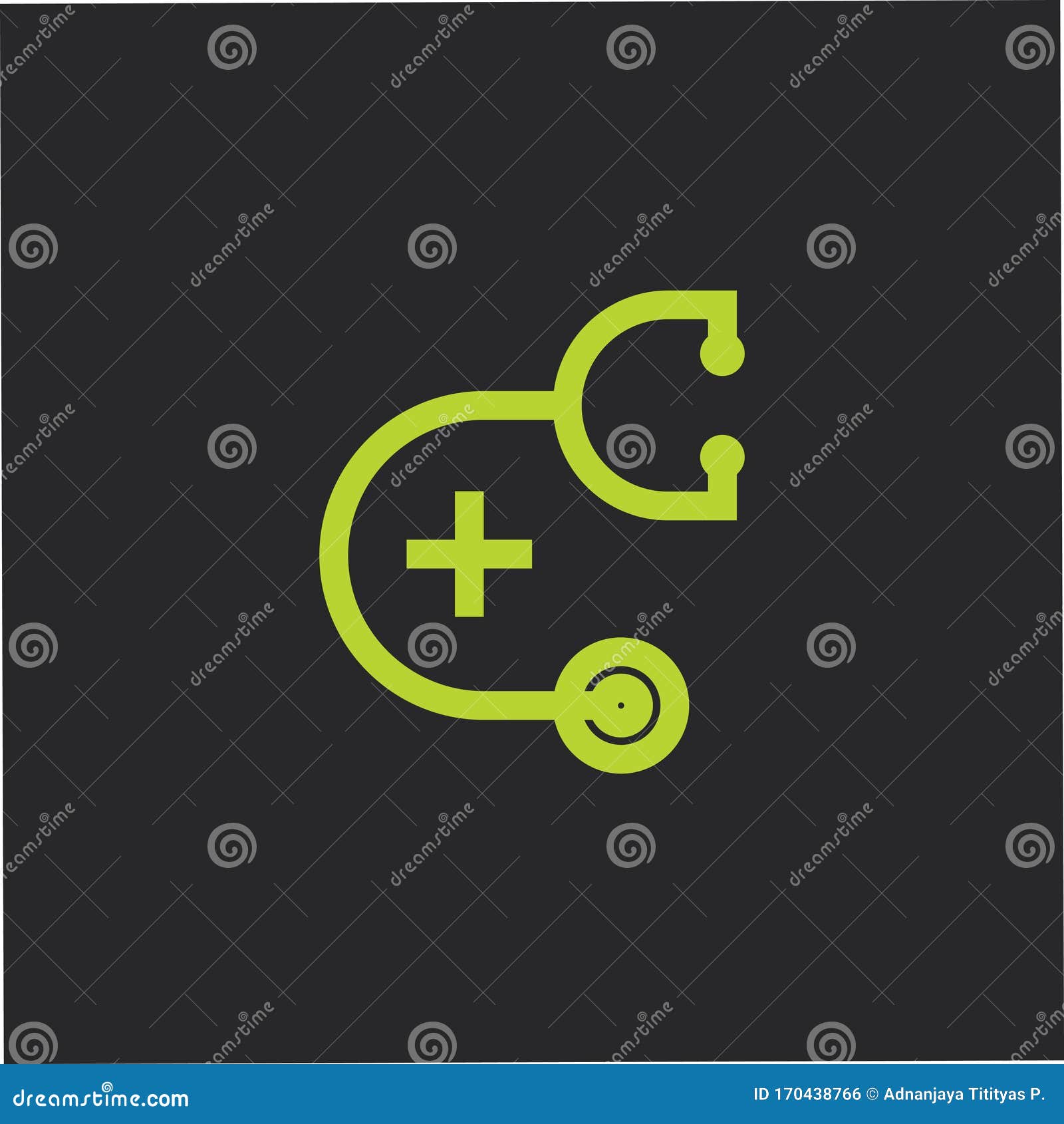 Letter C Stethoscope Medical Logo Vector Stock Vector - Illustration of ...