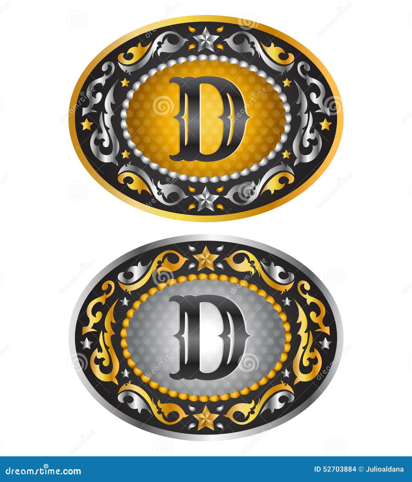 letter d belt buckle