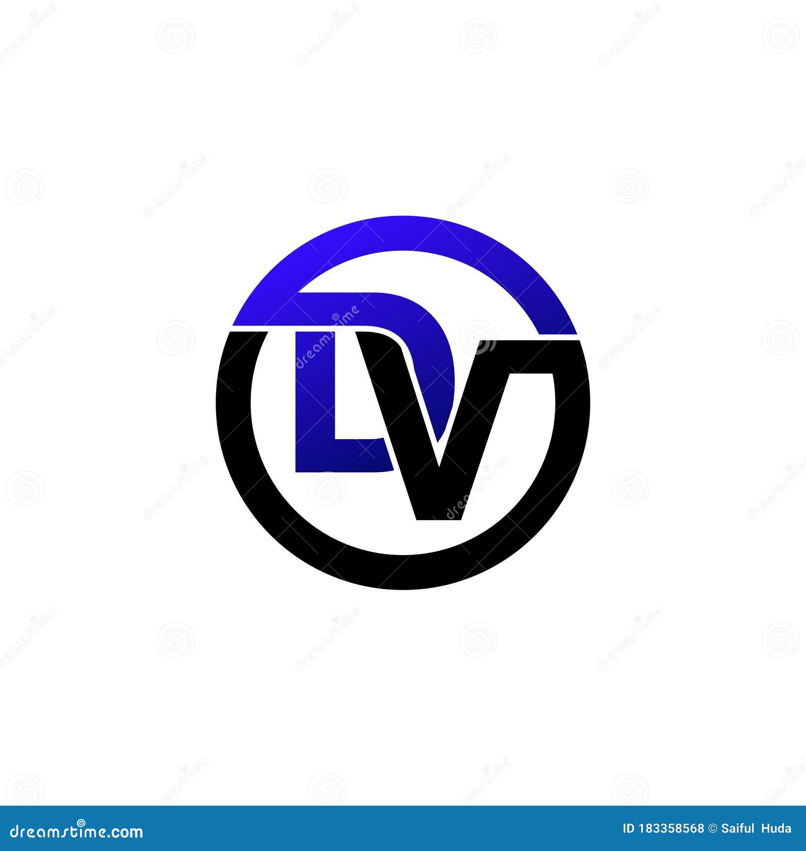 Premium Vector  Letter lv vl monogram logo design unique modern