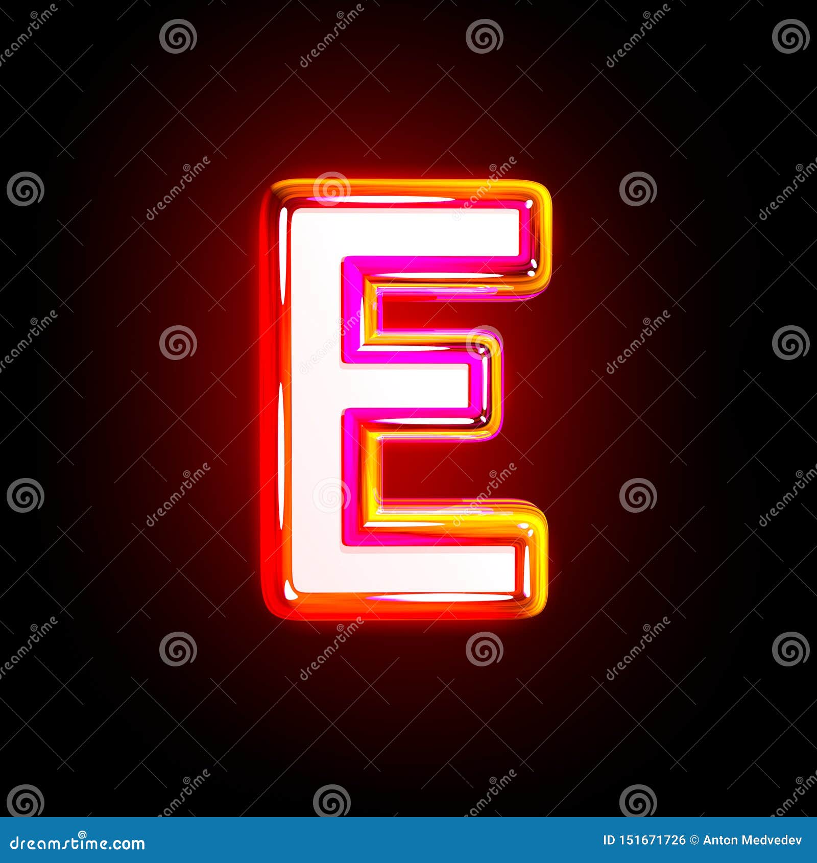 E, letter, red, alphabet, letters icon - Free download