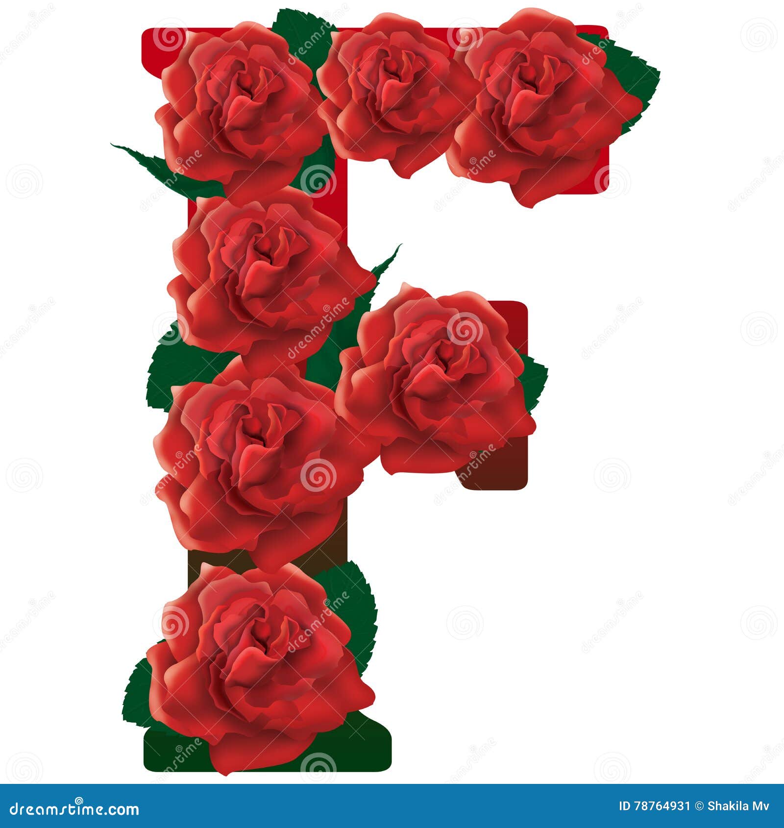 Slikovna abeceda... - Page 2 Letter-f-red-roses-illustration-rose-decorated-colorful-78764931