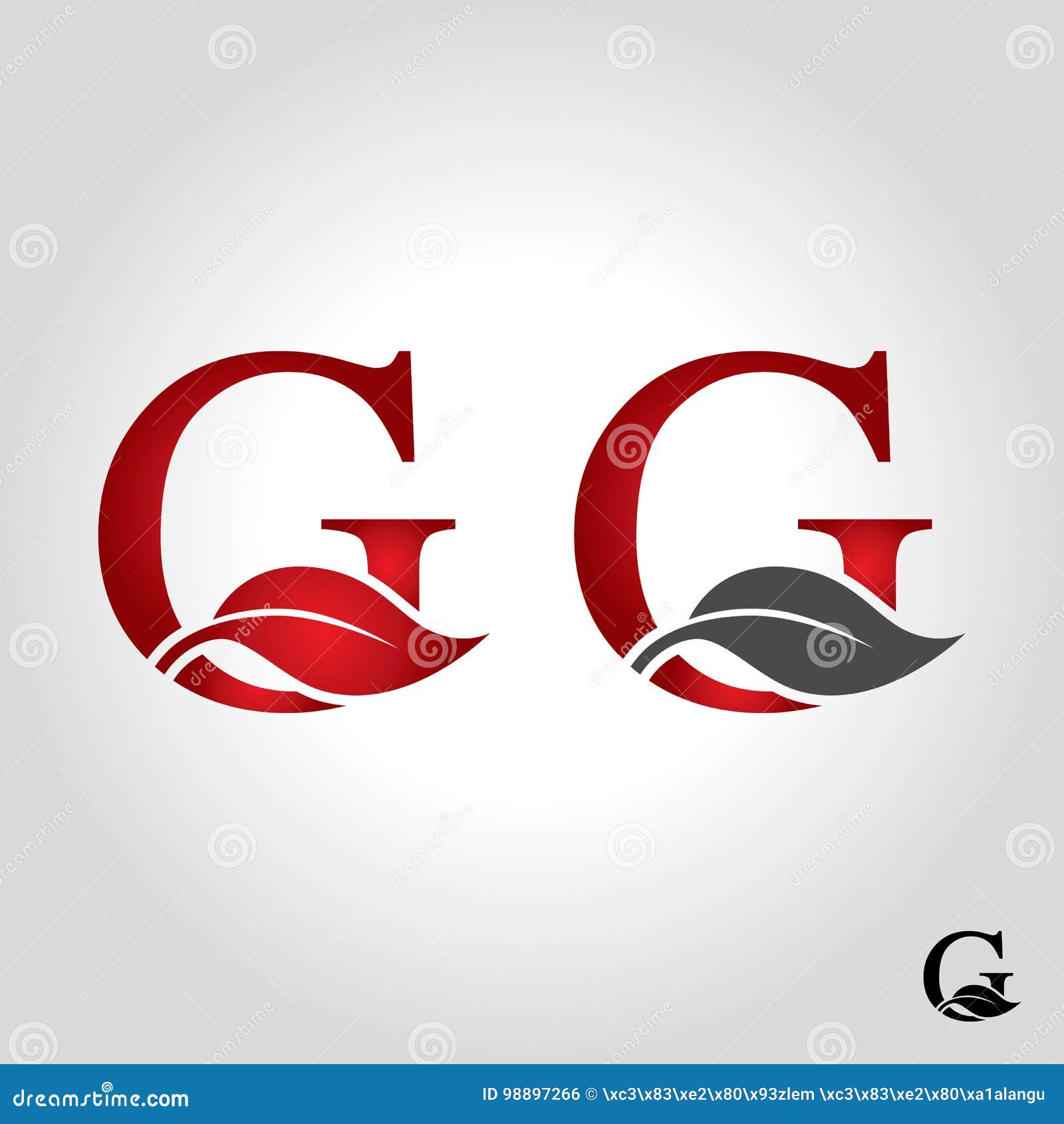 Letter G Logo, Icon and Symbol Vector Illustration Stock Vector ...