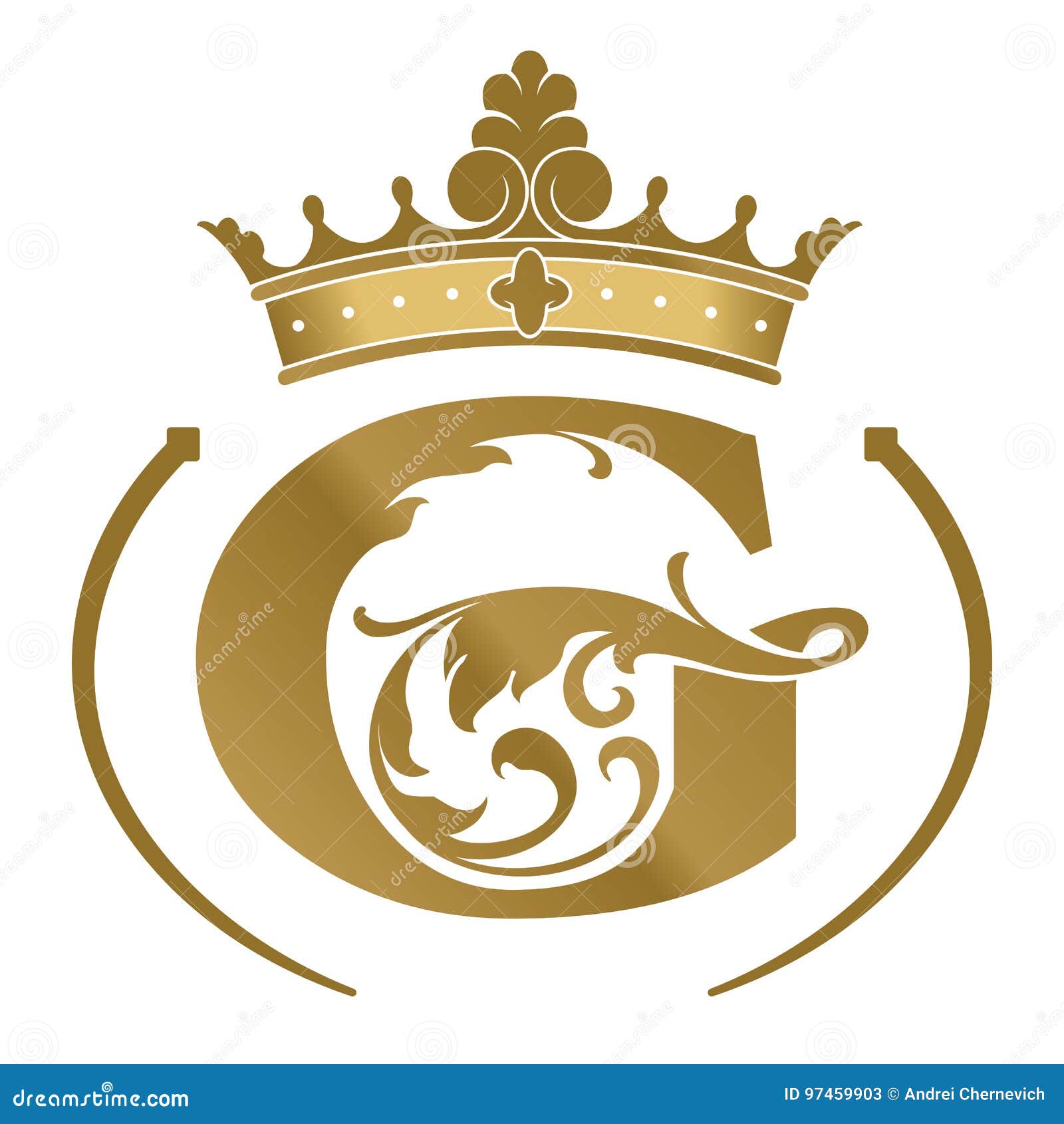 Letter G Logotype. Logo Design Concept Template Stock Vector ...