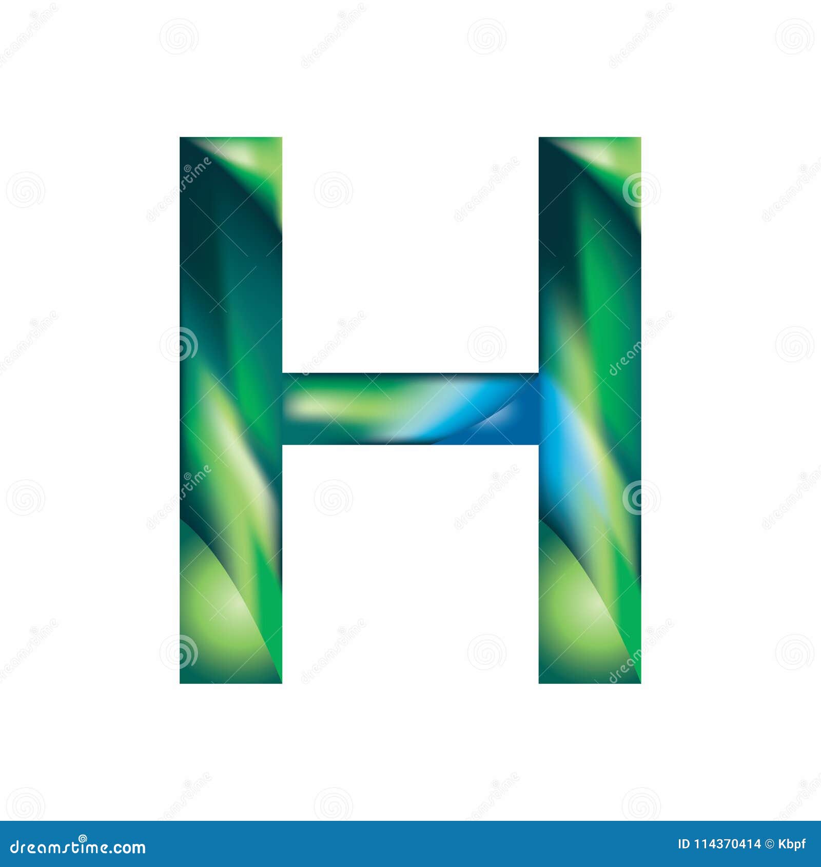 Abstract icons. H letter. stock vector. Illustration of communications ...