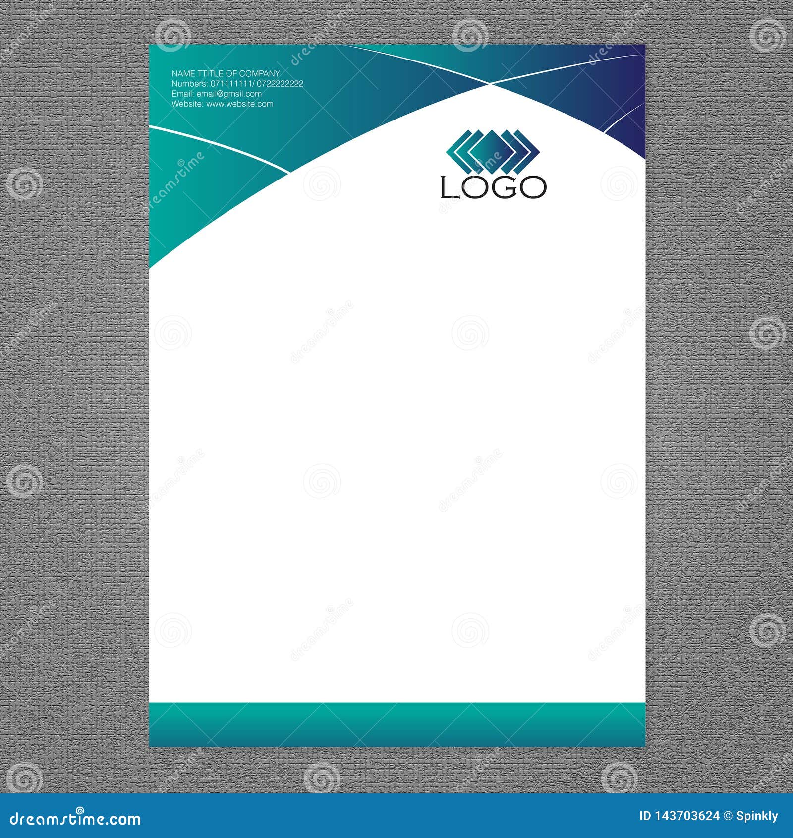 Letter Head Logo / Free Printable Business Letterhead Templates To