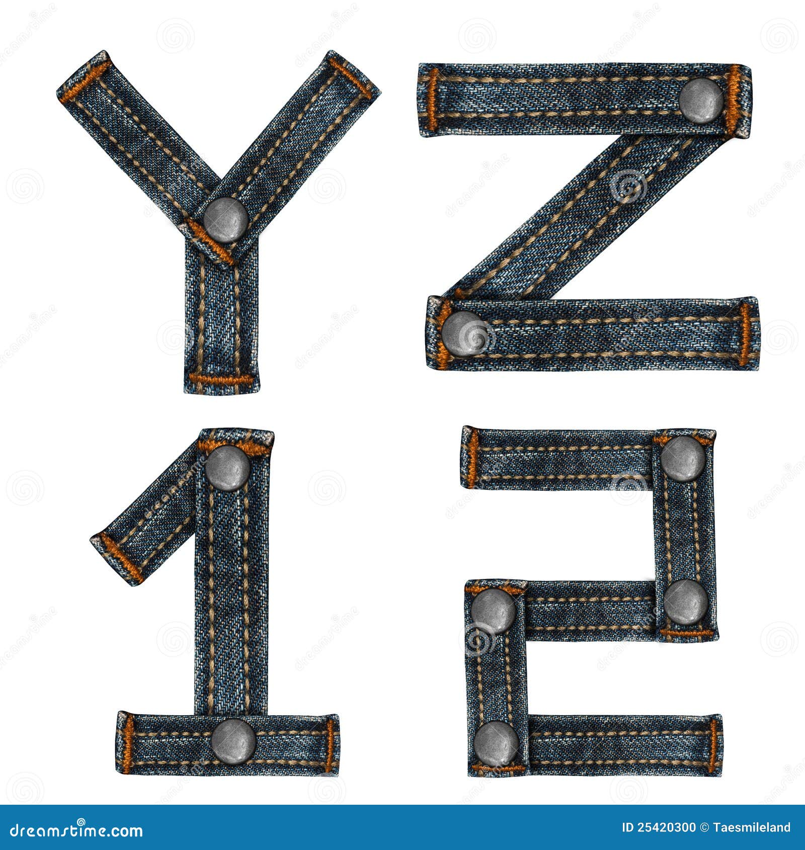 Letter of jeans alphabet stock photo. Image of clear 25420300