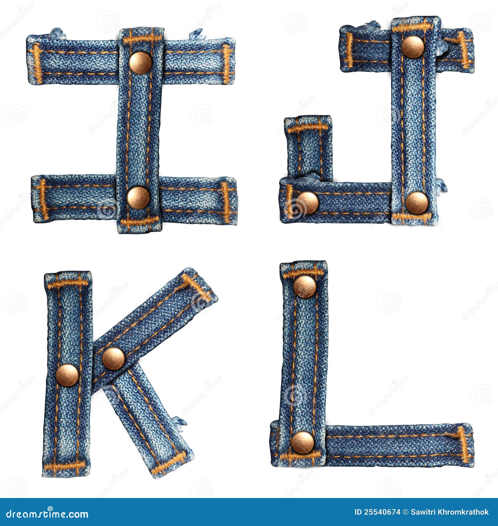 Letter of jeans alphabet stock illustration. Illustration of jeans