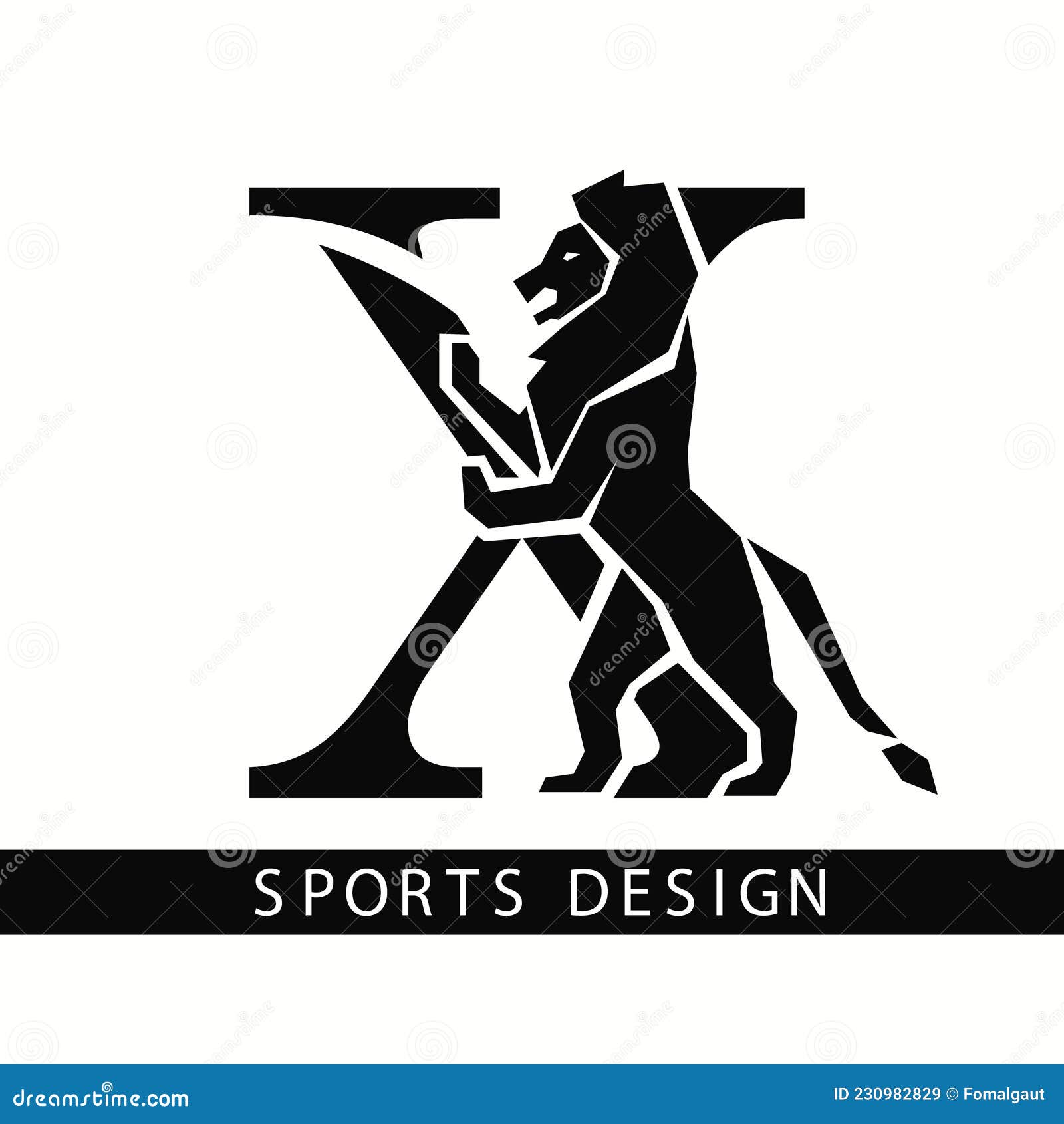 Letter X with Lion. Sporty Design. Creative Black Logo with Royal Character. Animal Silhouette Stock Vector - Illustration of insignia, honour: 230982829 Letter X with Lion. Sporty Design. Creative Black Logo with Royal Character. Animal Silhouette Stock Vector - Illustration of insignia, honour: 230982829