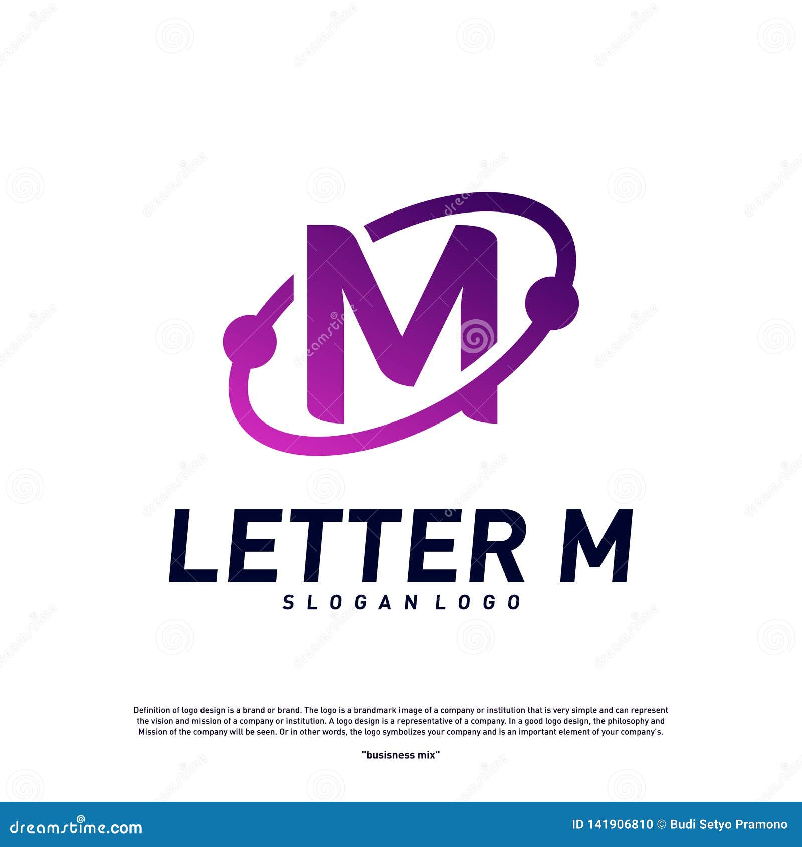 M letter logo design, M symbol, icon, letter Template