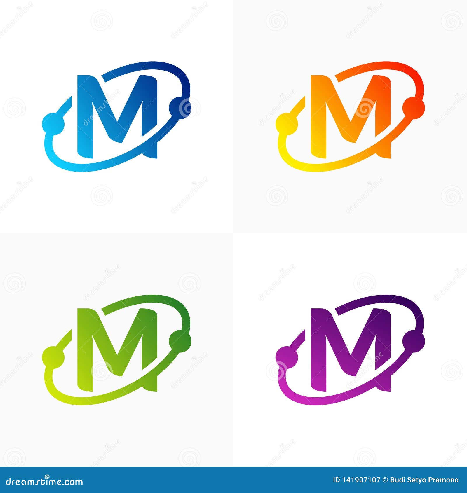 M letter logo design, M symbol, icon, letter Template