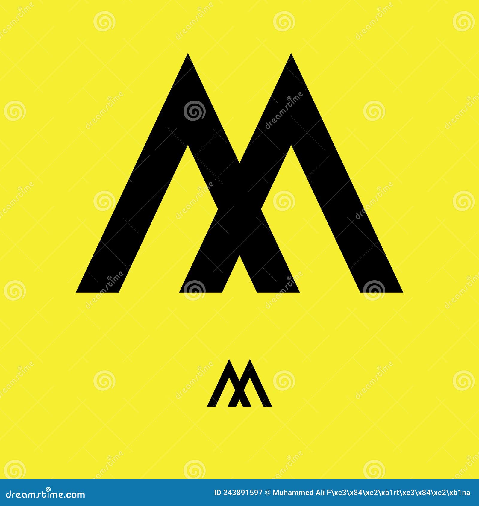 letter m logo  