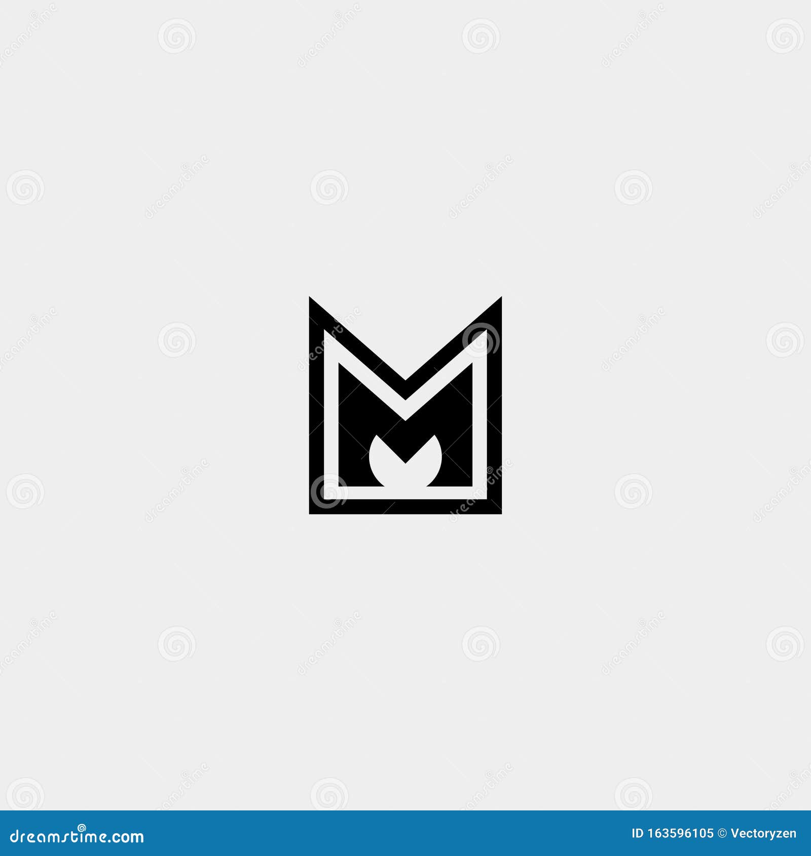 Letter M MM Monogram Logo Design Vector Graphic by vectoryzen