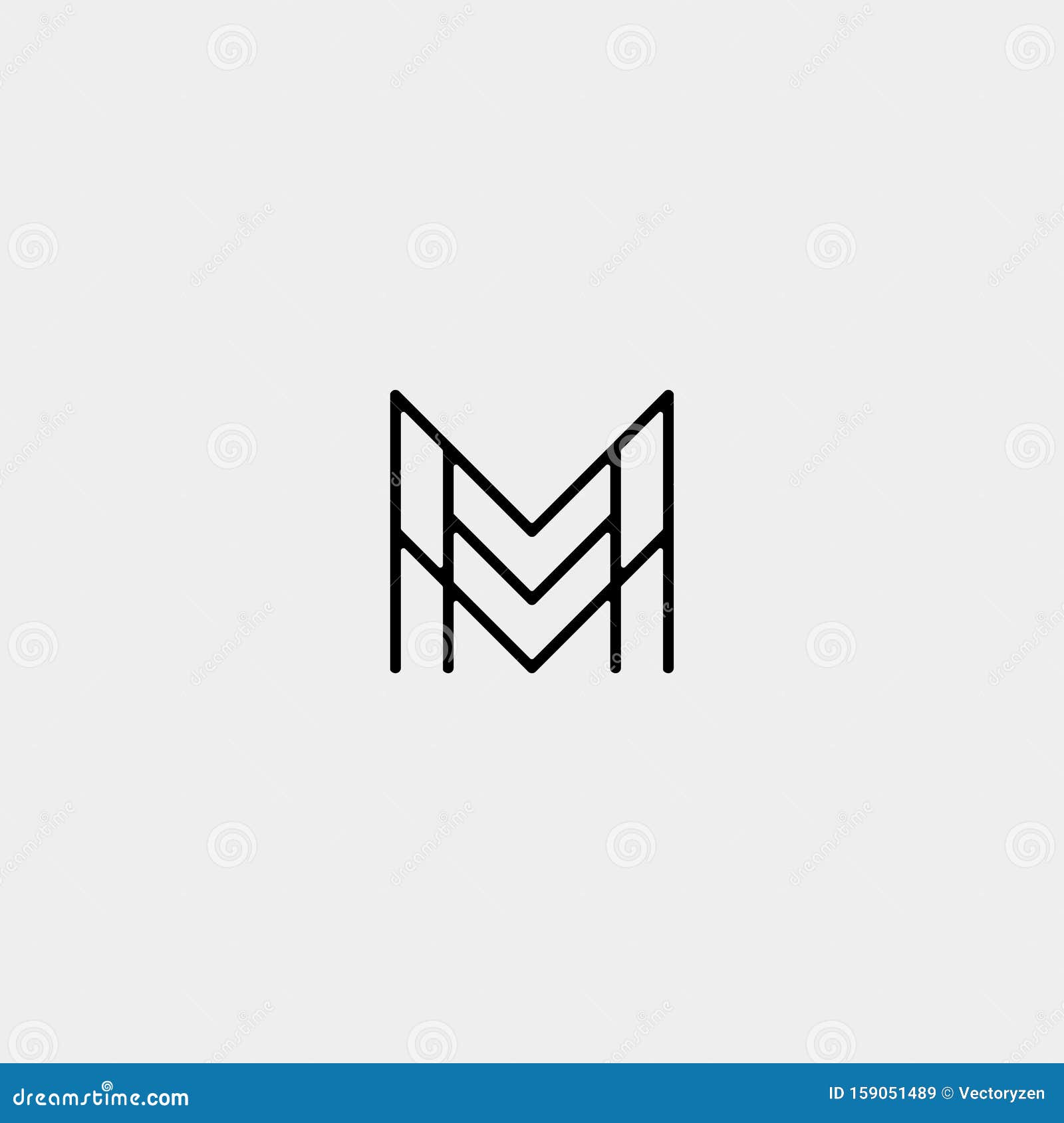 Mm Monogram Vector Art, Icons, and Graphics for Free Download