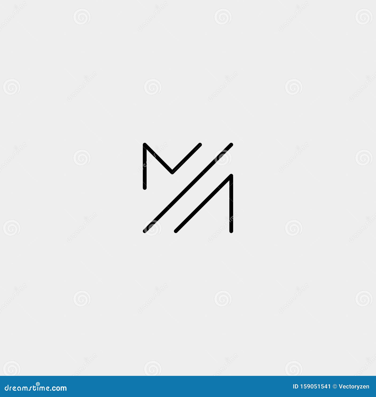 Mm Monogram Vector Art, Icons, and Graphics for Free Download