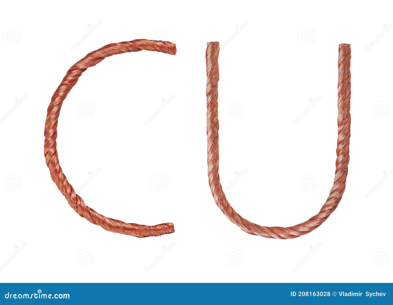 Copper Wire As Electrical Cable For Power Generation Or Power