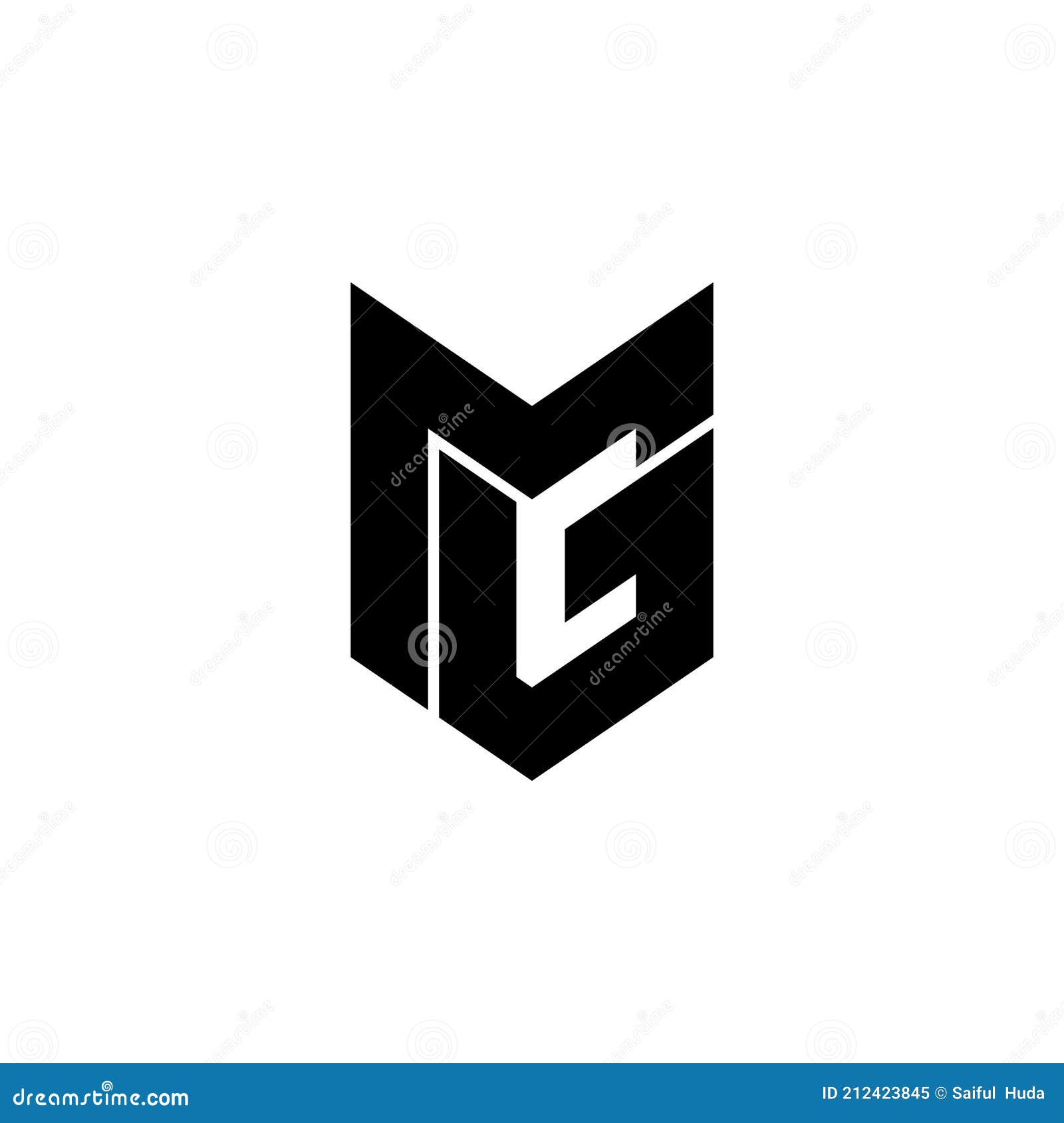 Letter MG Simple Monogram Logo Icon Design. Stock Vector - Illustration of  font, circle: 212423845