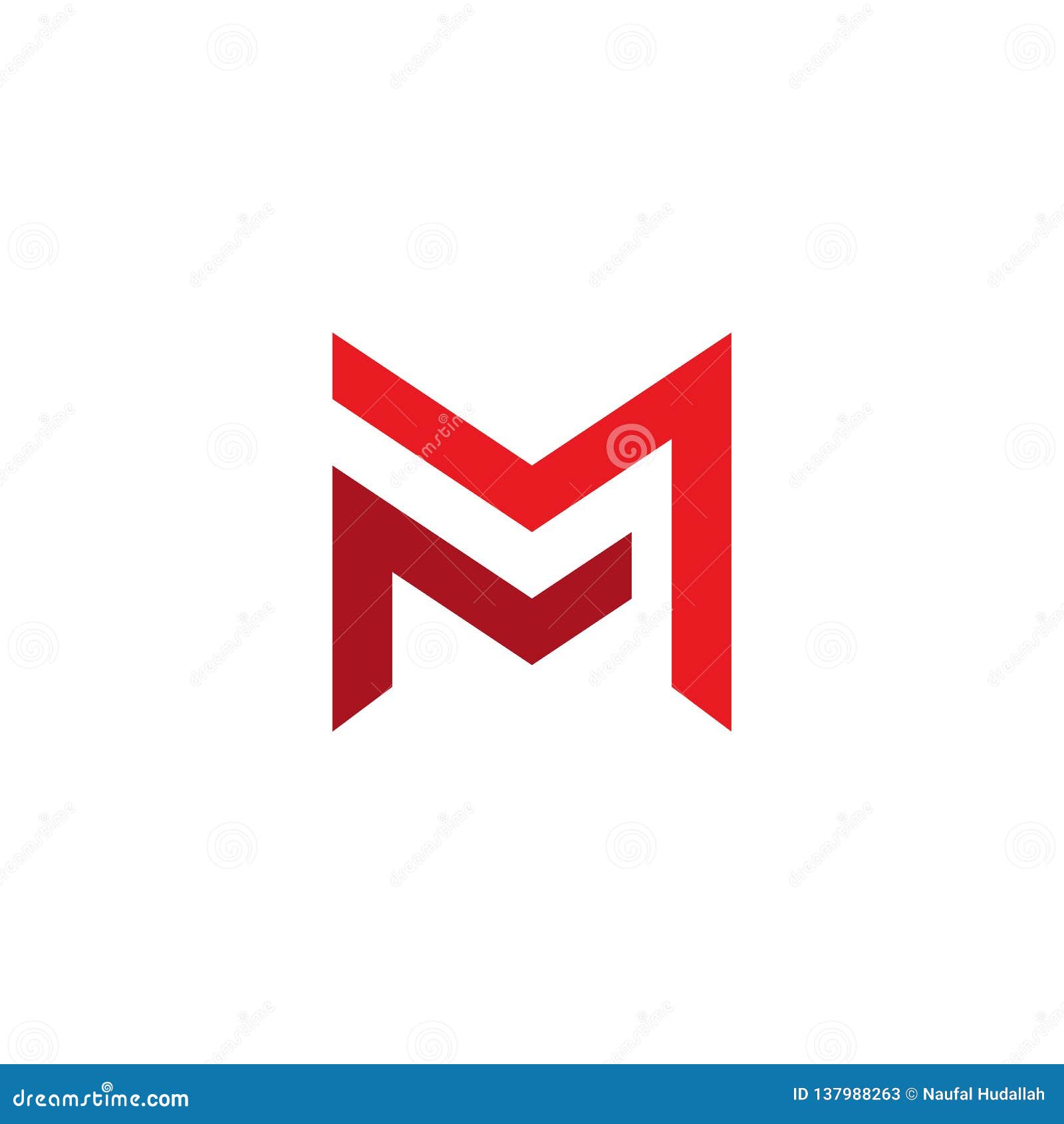 Letter Mm Logo Template. Double Letter M Creative Symbol Vector Design  Stock Illustration - Illustration of identity, professional: 137988263