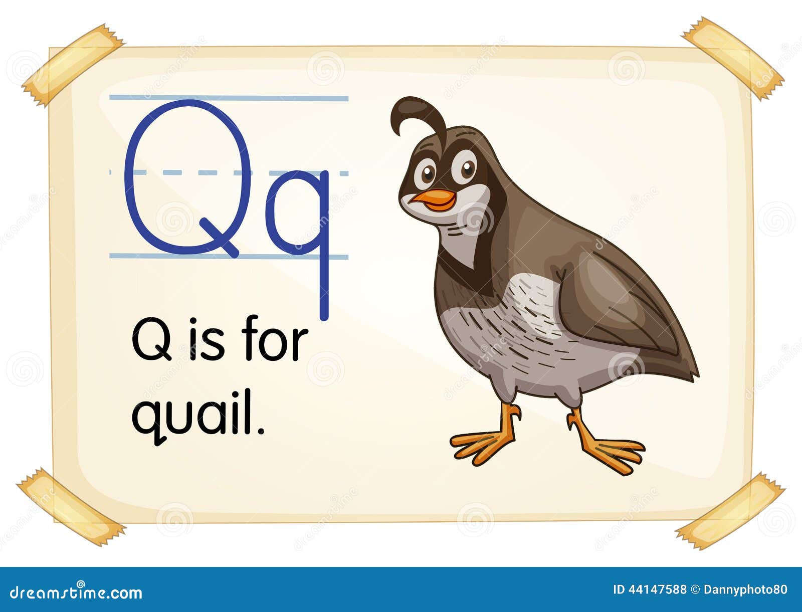 Letter Q stock vector. Illustration of paper, letters 44147588