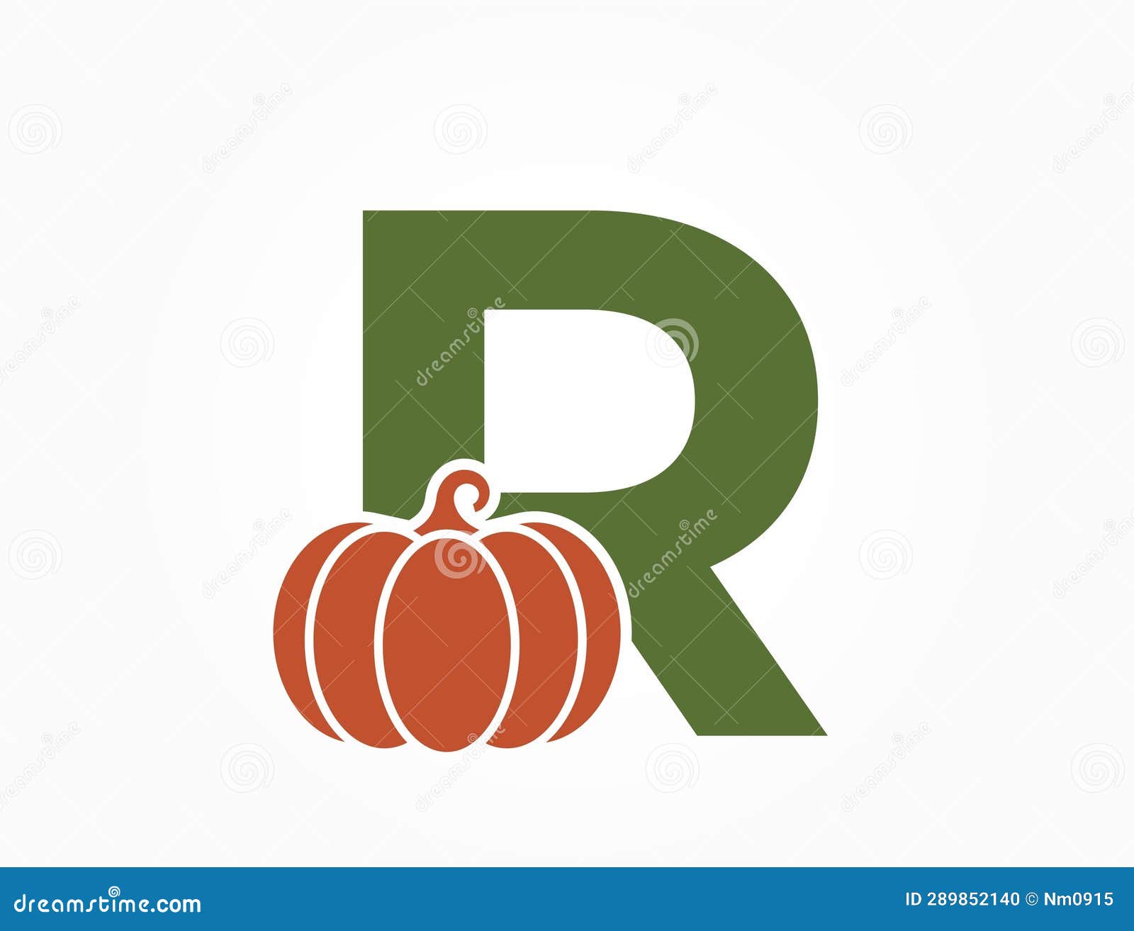 Letter R With Pumpkin Vegetable Alphabet Logotype Symbol Agriculture letter-r-with-pumpkin-vegetable-alphabet-logotype-symbol-agriculture