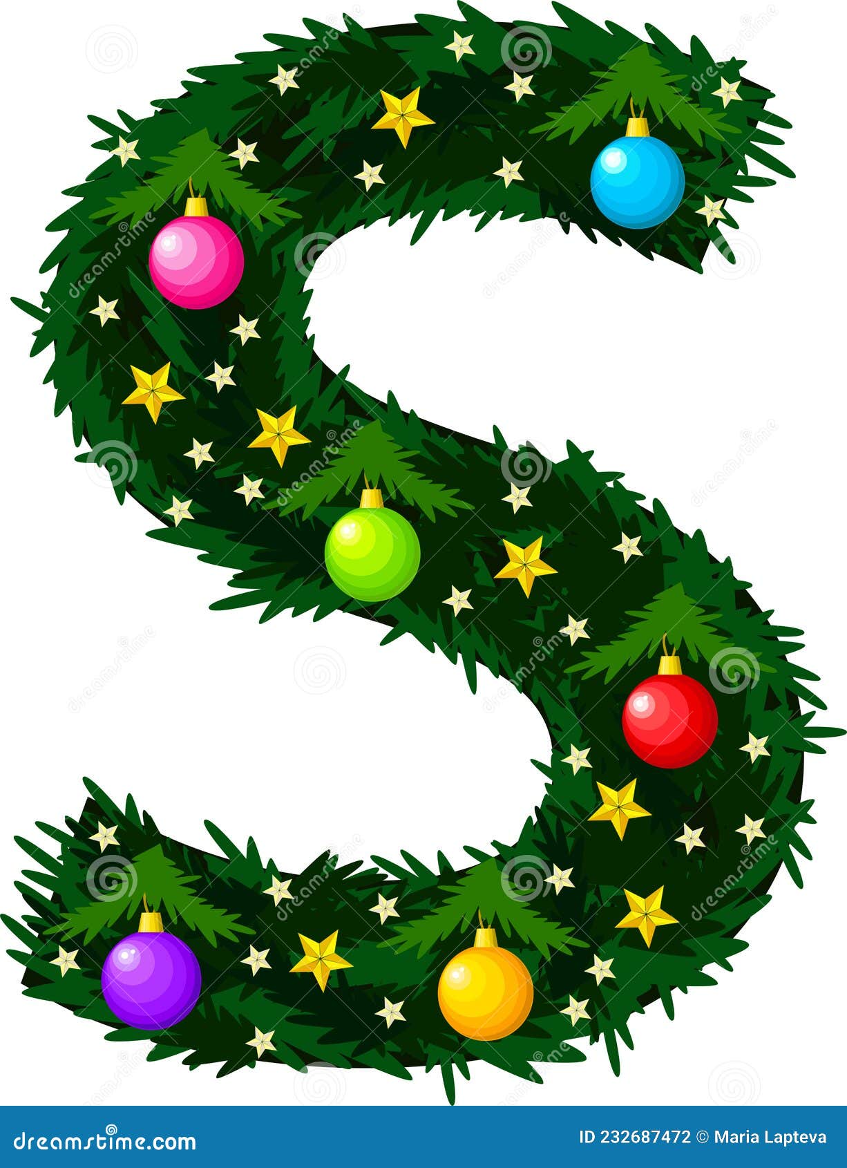 https://thumbs.dreamstime.com/z/letter-s-font-form-christmas-tree-winter-alphabet-made-decorations-balls-stars-232687472.jpg